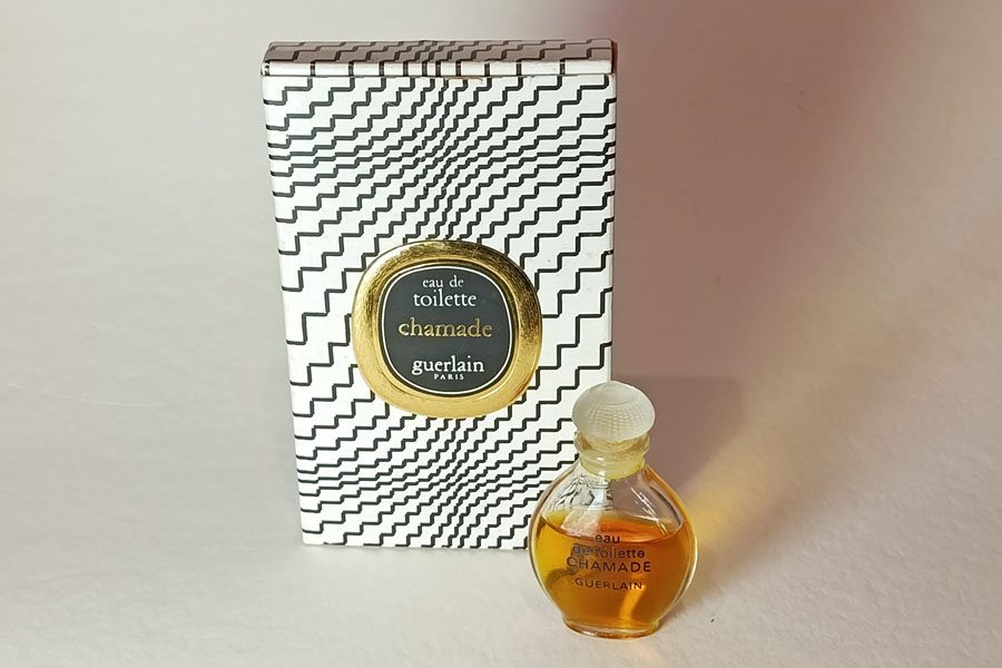 Chamade, Guerlain : photo 1 d'un flacon de parfum ancien