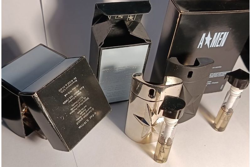 Lot de 3 miniatures, Mugler Thierry : photo 7 d'un flacon de parfum ancien