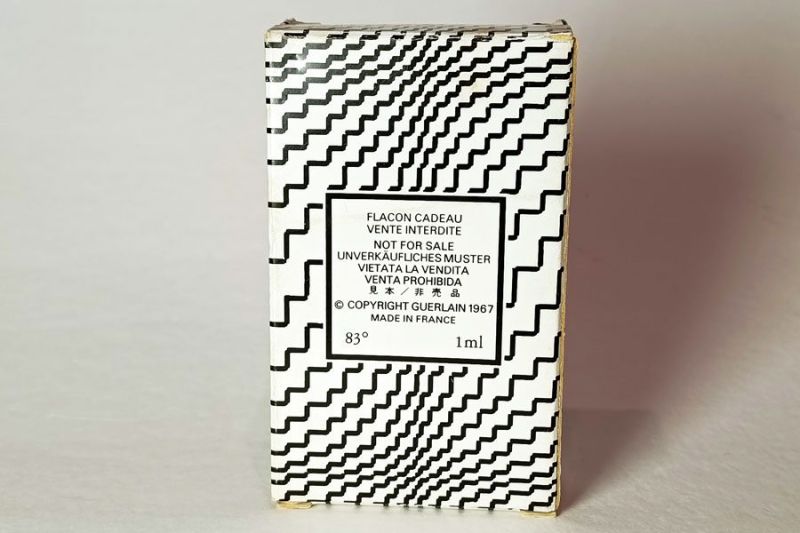 Mitsouko, Guerlain : photo 2 d'un flacon de parfum ancien