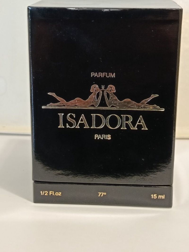 Isadora, Isadora : photo 2 : Isadora par Parfums Isadora Paris, un parfum oriental lancé dans les années 1970 en hommage à la danseuse Isadora Duncan. Flacon factice 15…